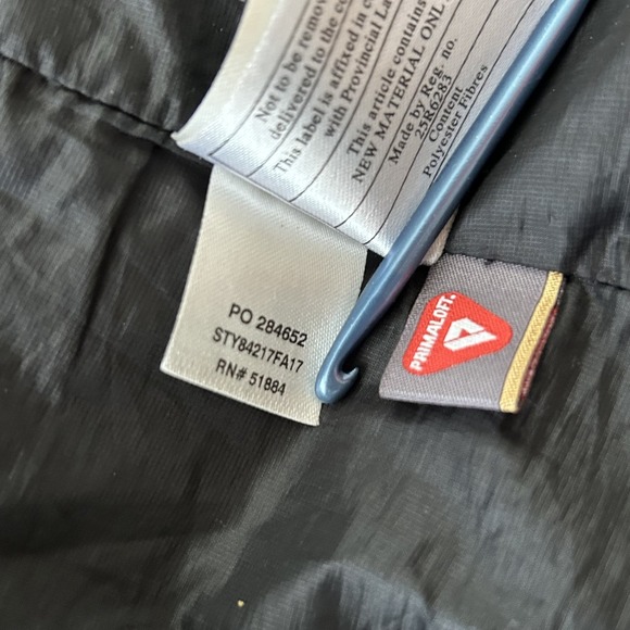 Patagonia Jacket Womens Large Black Nano Puff PrimaLoft Puffer Full Zip PSYBAR - Picture 7 of 16